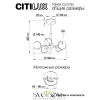 Citilux TONGA CL212153 Люстра на штанге Бронза CITILUX