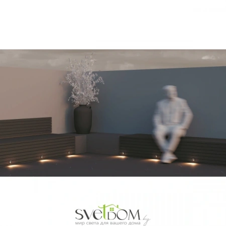 Подсветка для лестниц и ступеней O015SL-L3B3K Maytoni | Svetdom.by