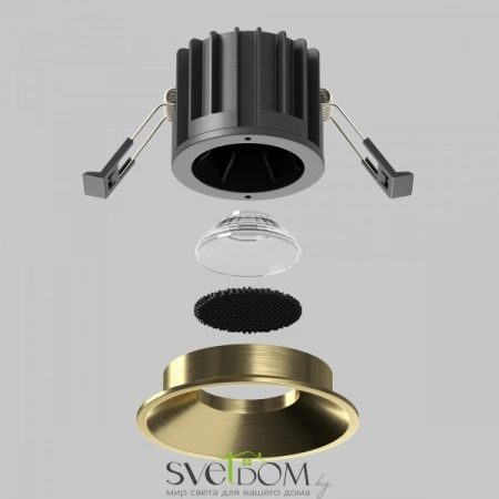 Встраиваемые светильники Maytoni DL058-12W3K-BS от Магазина Svetdom.by