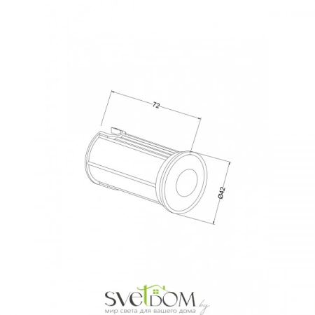 Встраиваемые светильники Maytoni O044DL-L1S3K2 от Магазина Svetdom.by