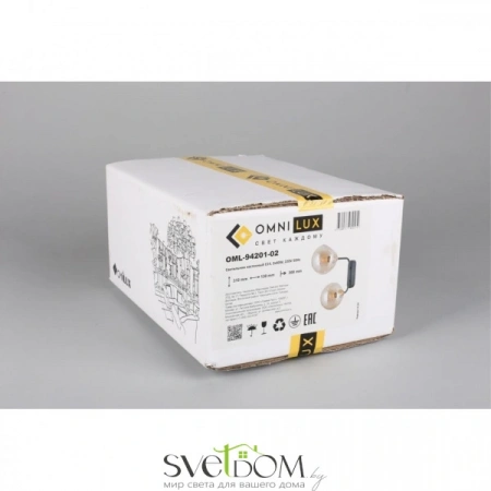 Настенные светильники OML-94201-02 Omnilux | Svetdom.by
