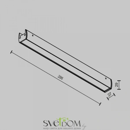 TR161-1-16W3K-B Maytoni