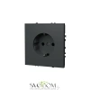 Розетки электрические с заземлением Voltum S70 VLS040106  Voltum VLS040106