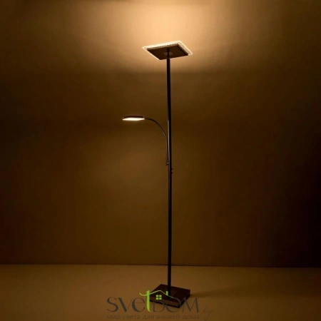 Citilux Харди CL802011 LED Торшер с диммером Матовый Хром CITILUX