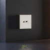 Накладка для розетки TV+RJ45 Voltum S70 Хлопок VLS002713 Voltum VLS002713