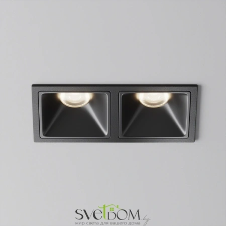 Встраиваемый светильник Technical DL043-02-10W4K-SQ-B-1 Maytoni