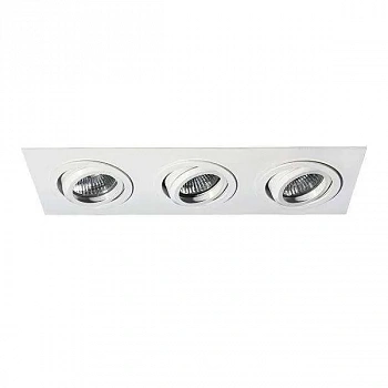 Lightstar 011613 Светильник SINGO X3 MR16/HP16 БЕЛЫЙ