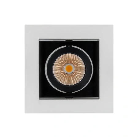 Светильник CL-KARDAN-S102x102-9W Day (WH-BK, 38 deg) Arlight 024125 Arlight
