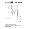 Люстра потолочная Omnilux  OML-50407-03 Omnilux