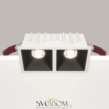 Фото Встраиваемые светильники Maytoni DL043-02-10W4K-D-SQ-WB Встраиваемые светильники Maytoni DL043-02-10W4K-D-SQ-WB от Магазина Svetdom.by