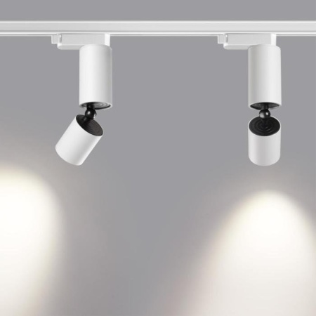 359318 PORT NT24 000 белый Светильник трековый однофазный трехжильный IP20 LED 5W 85-265V 3000K 600Лм TUBO NOVOTECH