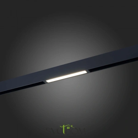 ST657.496.09 Св-к трек. SMART Черный LED 1*9W 2700K-6000K 700Lm Ra>90 120 IP20 L220xW25xH41 220V SKYLINE 220 ST LUCE