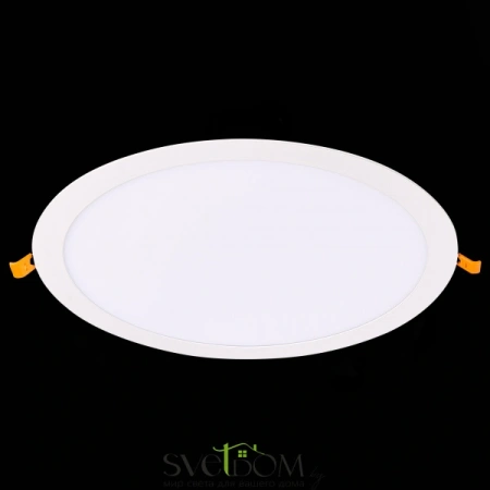 ST209.538.24 Св-к встр. Белый LED 1*24W 3000K 1 728Lm Ra80 110° IP20 D300xH8 90-265V Встраиваемые светильники ST LUCE