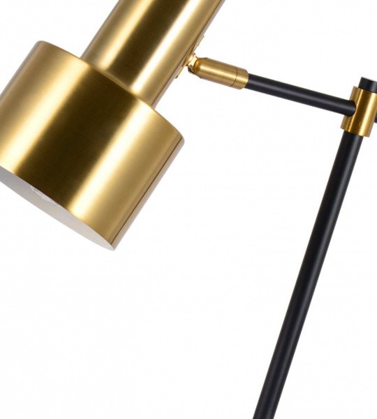 Kink Light 07025 Торшер Орфей черный/медь E27