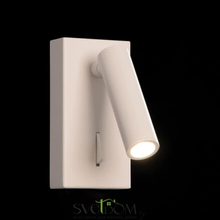 Citilux Декарт CL704350 LED Светильник поворотный с выключателем Белый CITILUX