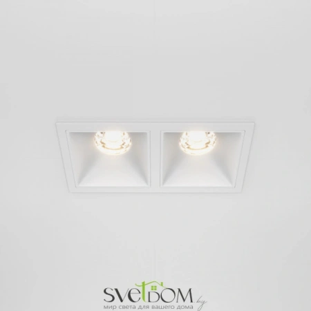 Встраиваемые светильники Maytoni DL043-02-10W3K-D-SQ-W от Магазина Svetdom.by