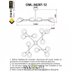 Люстры потолочныеOML-94207-12 Omnilux | Svetdom.by