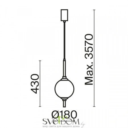 Подвесные светильники Maytoni Z020PL-L6BS3K от Магазина Svetdom.by
