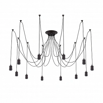 Citilux Эдисон CL451122 Люстра паук Венге