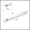 Уличный настенный светильник Odeon Light GRAZE 7040/14WL