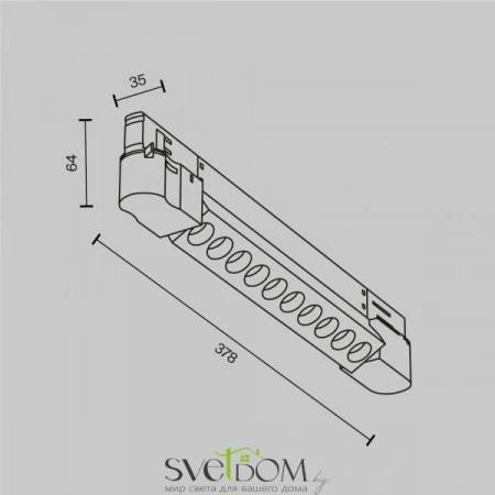 TR195-3-10W4K-M-B Maytoni