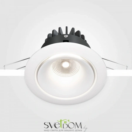 Встраиваемые светильники Maytoni DL031-L12W4K-D-W от Магазина Svetdom.by