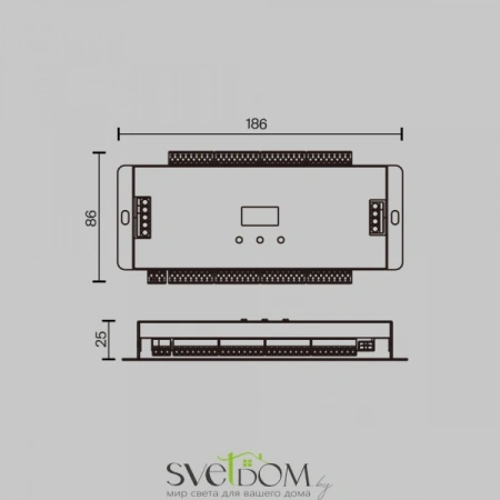 Контроллер Lighting control 711006