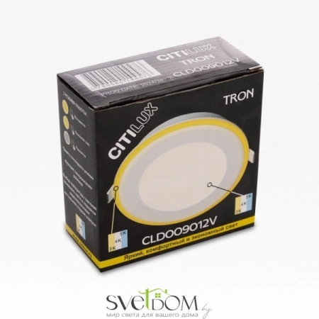 CITILUX CLD009012V TRON Св-к Встраив. CITILUX