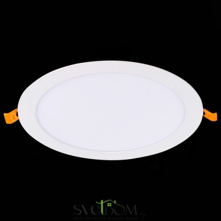 ST209.548.18 Св-к встр. Белый LED 1*18W 4000K 1 350Lm Ra80 110° IP20 D225xH8 90-265V Встраиваемые светильники ST LUCE