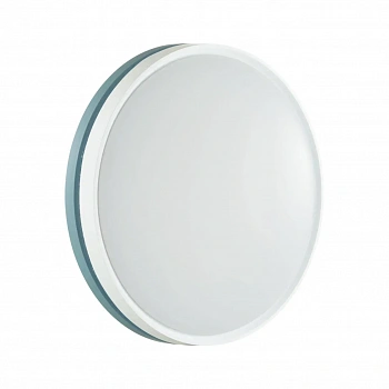 7669/DL COLOR SN 98 Светильник пластик/белый/голубой LED 48Вт 4000К D415 IP43 NOHAVA BLUE