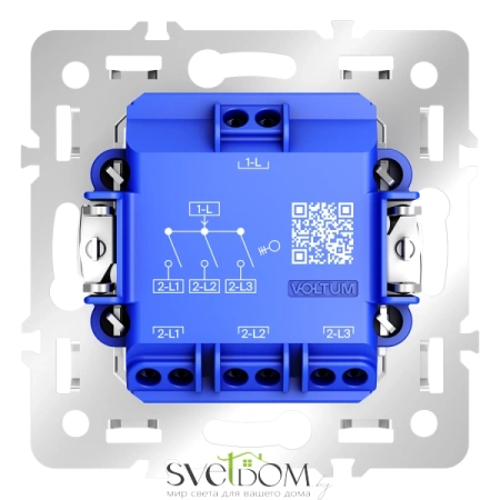Выключатели и переключатели Voltum S70 VLS0301M Voltum VLS0301M