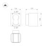Светильник LGD-Wall-Vario-J2R-12W Warm White Arlight 022002 Arlight