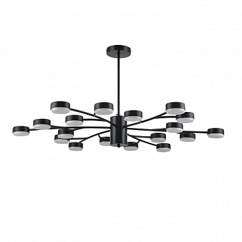 8117/18 COMFI LN25 195 черный, металл Люстра LED GX53 18*7W 220V TORINA