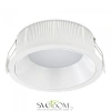 ST755.538.18 Св-к встр. Белый LED 1*18W 3000K 1 620Lm Ra80 120° IP20 D160xH60 100-240V Встраиваемые светильники ST LUCE