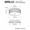 Люстры потолочныеCL32413G1 CITILUX | Svetdom.by