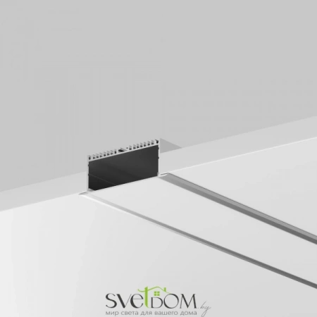 Алюминиевый профиль встраиваемый ALM-8832-S-2M