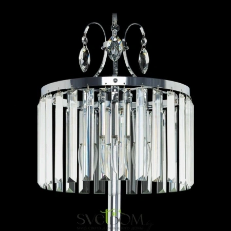 Citilux Инга CL335831 Настольная лампа хрустальная Хром CITILUX