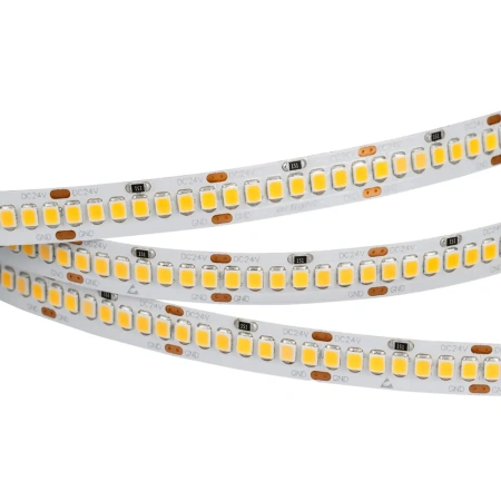 Светодиодная лента RT 2-5000 24V White5500 10mm (2835, 252 LED/m, LUX) Arlight 023555 Arlight