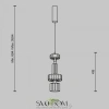 Подвесные светильники Maytoni MOD253PL-L18BS3K2 от Магазина Svetdom.by
