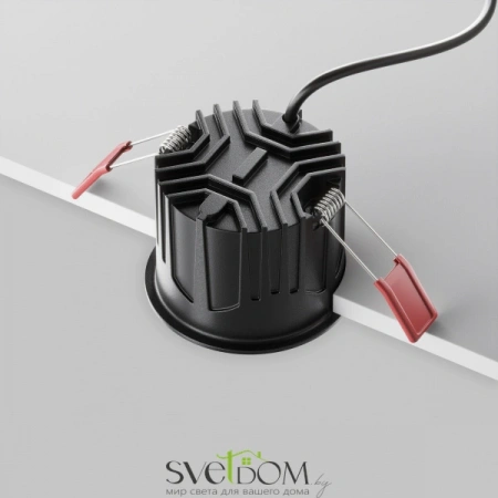 Встраиваемые светильники Maytoni DL043-01-15W4K-RD-B-1 от Магазина Svetdom.by