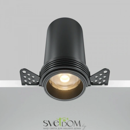 Встраиваемые светильники Maytoni DL125-L12-3K-TRS-B от Магазина Svetdom.by