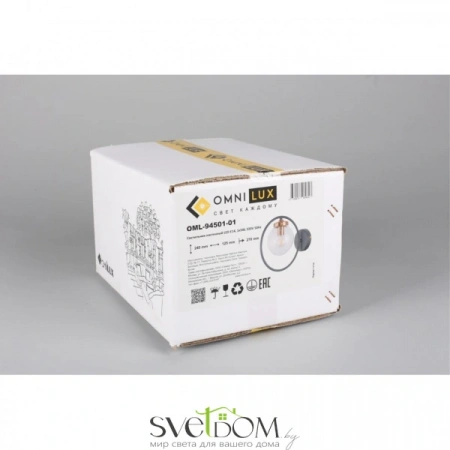 Настенные светильники OML-94501-01 Omnilux | Svetdom.by