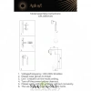 Настенные светильники APL.058.01.04 Aployt | Svetdom.by