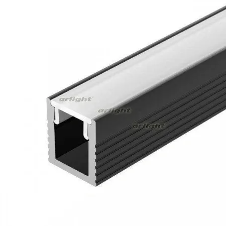 ARLIGHT Профиль SL-MINI-8-2000 ANOD BLACK (Arlight, Алюминий)
