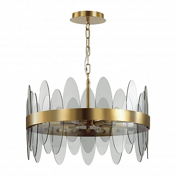 5268/6 MODERNI LN23 113 латунь Люстра E14 6*40W 220V MEREDITH