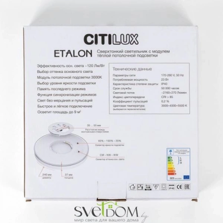 Накладные светильники CITILUX CL750241 от Магазина Svetdom.by