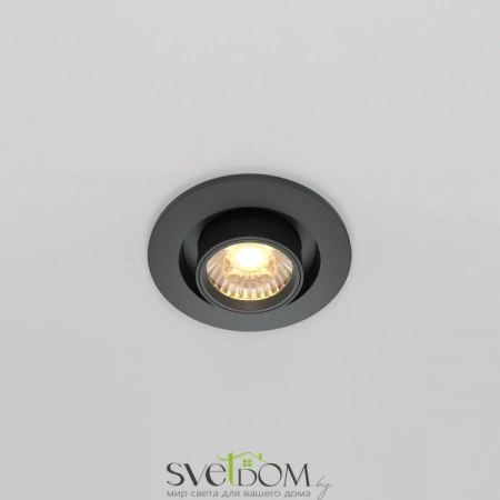 Встраиваемые светильники Maytoni DL045-01-10W3K-B от Магазина Svetdom.by