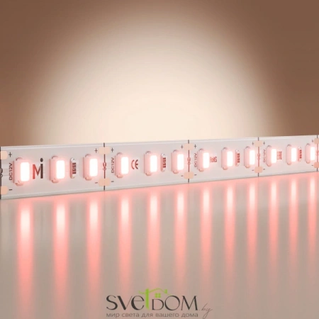 Светодиодная лента Base 12В 2835 9,6Вт/м Red 5м IP 20 201171