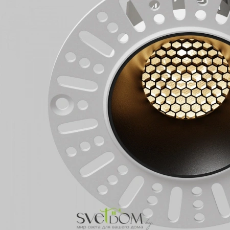 Встраиваемые светильники Maytoni DL124-10W-3K-TRS-B от Магазина Svetdom.by