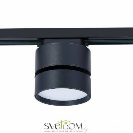ST651.436.14 Св-к трек. Черный LED 1*14W 3000K 1 100Lm Ra>90 120° IP20 D104xH128 170-240VV Однофазная трековая система ST LUCE
